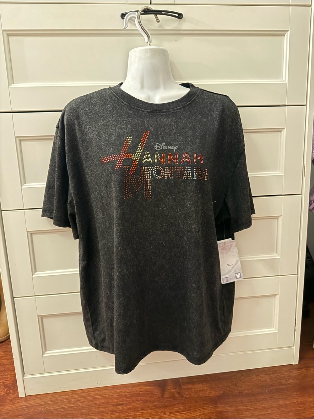 Disney Hannah Montana shirt oversize small NWT
